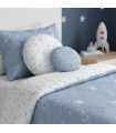 Space Set 2 cuscini rotondi per bambini