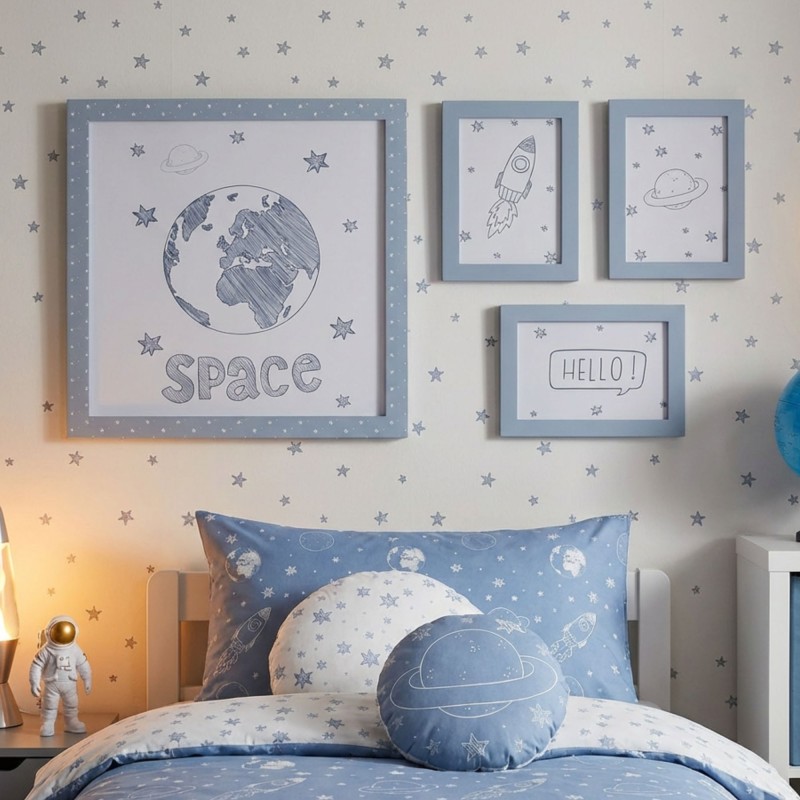 Space set 3 cadres photos S:22x16cm/L:38x40cm