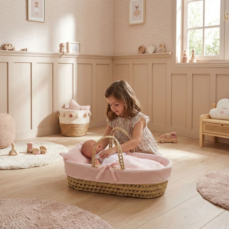 Plumeti Tragewanne für Reborns 17x56x29cm