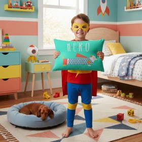 Housse de coussin Hero 50x30cm