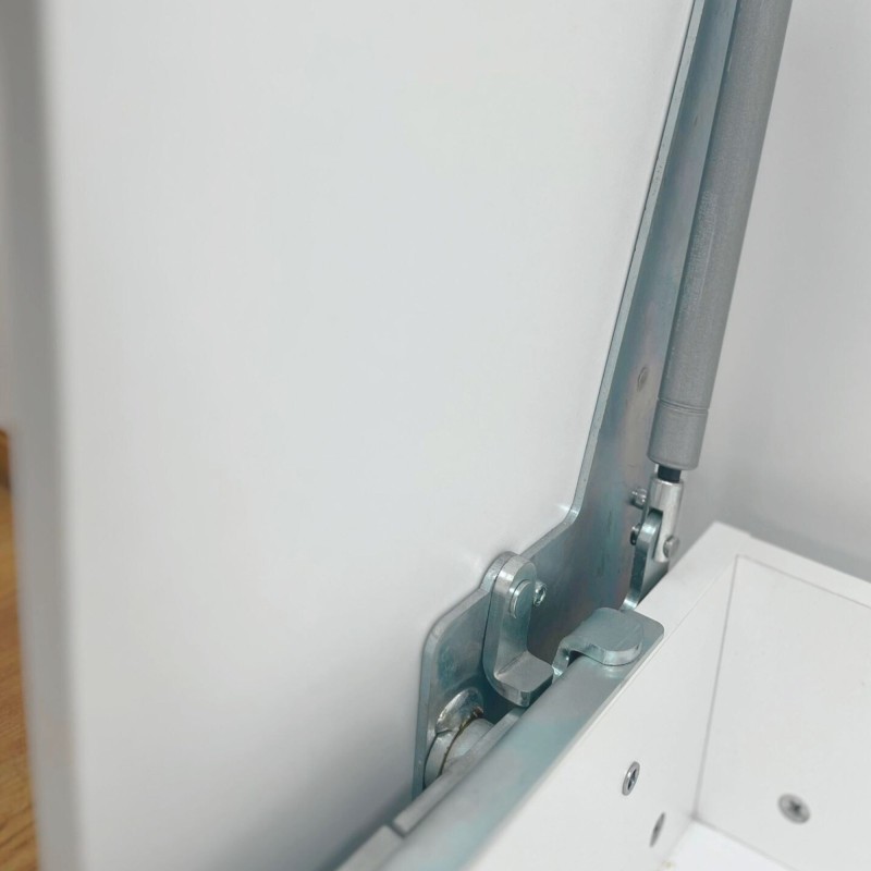 Letto a scomparsa verticale bianco Kristoff 90x200cm