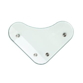 Tapa mesa cristal blanco 0.8x120x80cm