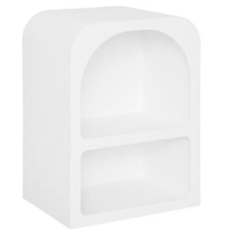 Mesita de noche blanco Flynn 55x40x30cm