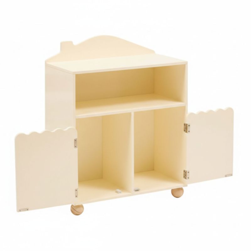 Estante com portas bege Susi 7.5.5x60x30cm