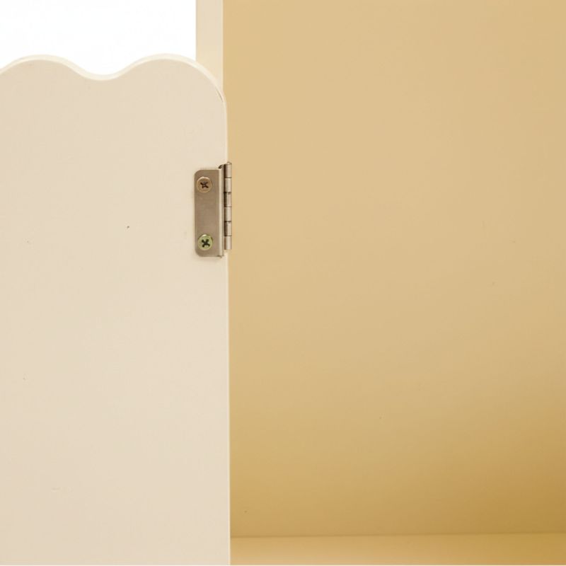 Étagère avec portes beige Susi 7.5.5x60x30cm