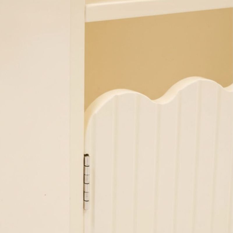 Prateleira alta com portas bege Susi 94.5x60x30cm