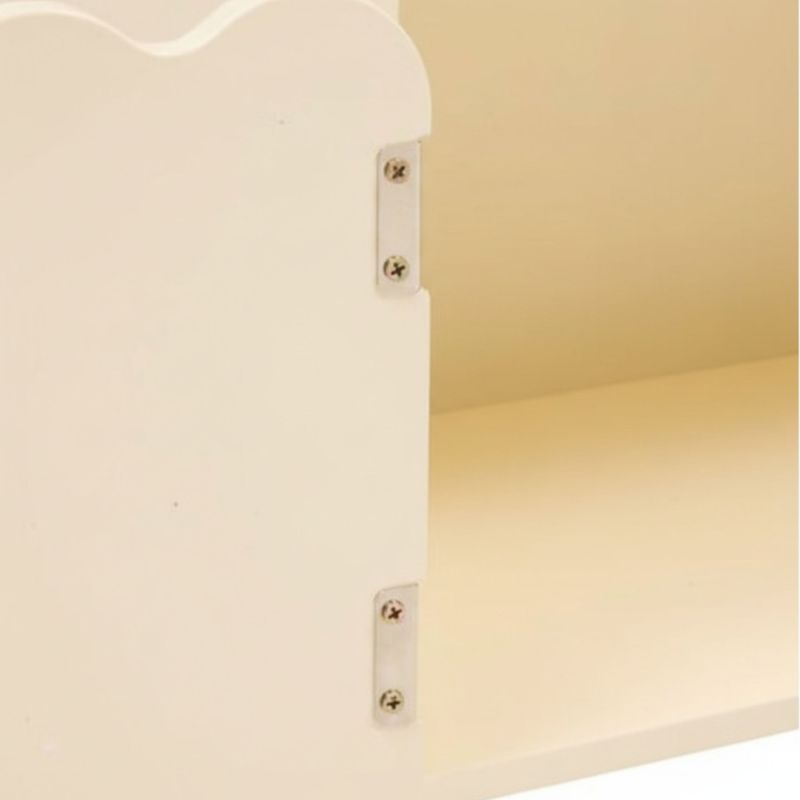 Prateleira alta com portas bege Susi 94.5x60x30cm