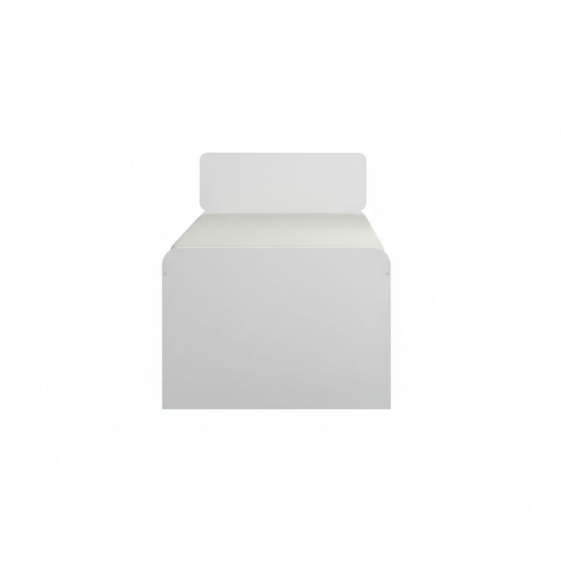 Bettbarriere für Kopfteil weiß Luca 33.8x94x2.5cm
