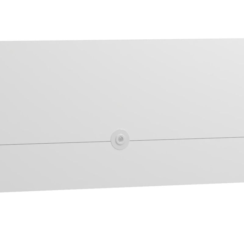 Barrera cama para cabezal blanco Luca 33.8x94x2.5cm