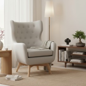 Fauteuil à oreilles Rex 101x75x85cm