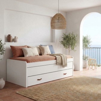 Letto a nido 90 triplo Lea 90x200cm