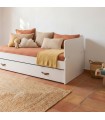 Barreira cama para cabeceira branco Luca 33.8x94x2.5cm
