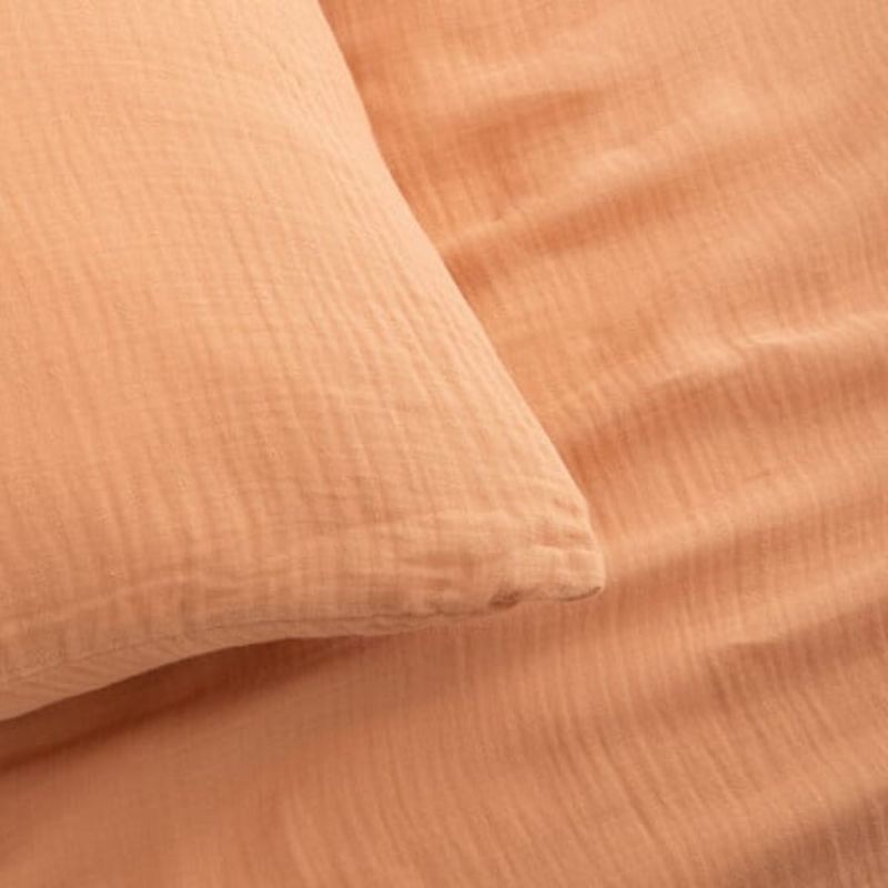 Funda nórdica algodón rosa 150x190cm