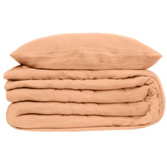 Funda nórdica algodón rosa 150x190cm