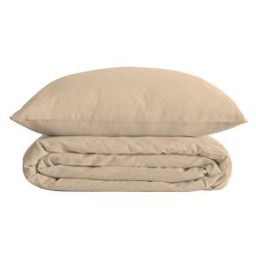 Funda nórdica algodón beige Baley 150x190cm