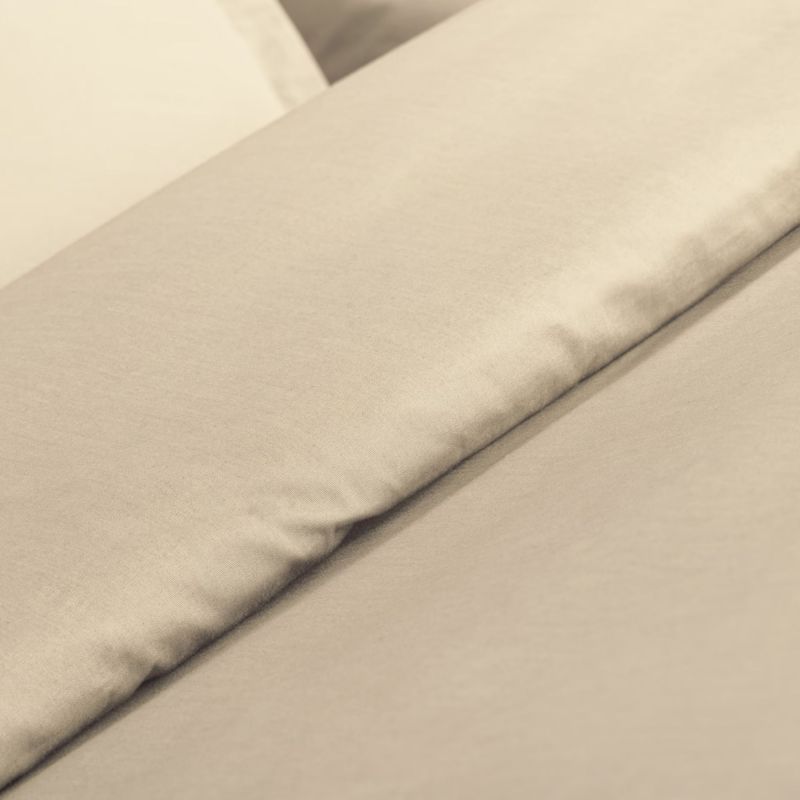 Funda nórdica algodón beige Baley 150x190cm