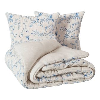 Copripiumino cotone bianco Lelo 150x200cm