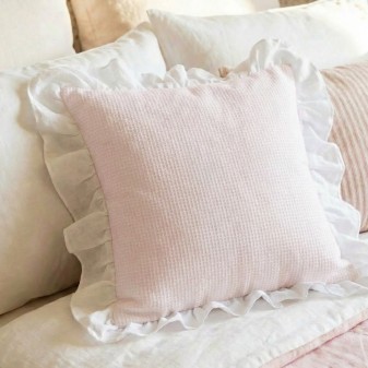 Fodera cuscino cotone rosa Dolce 40x40cm