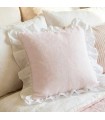 Fodera cuscino cotone rosa Dolce 40x40cm