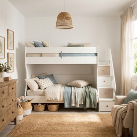 Beliche para crianças com gavetas Gia 90x190/90x190cm