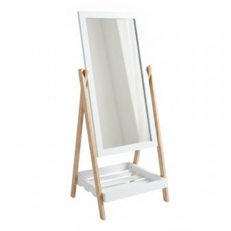 Petit espejo de pie 102x46,5x40cm