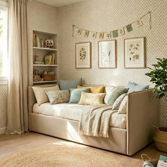 Letto imbottito con contenitore Merlin 90x190cm