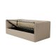 Cama tapizada con almacenamiento Merlín 90x190cm