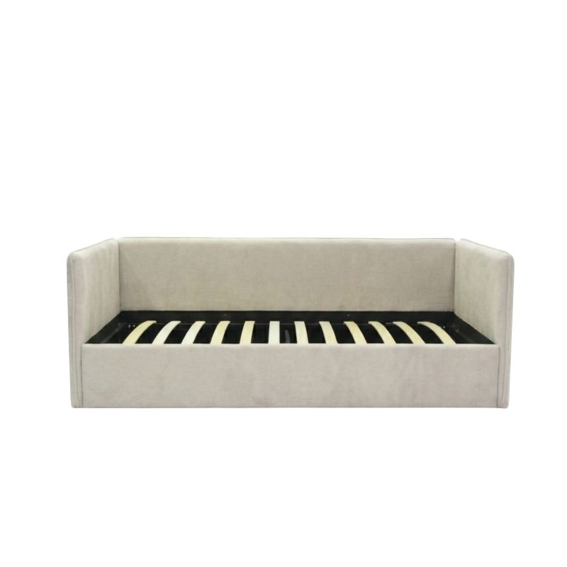 Cama tapizada con almacenamiento Merlín 90x190cm
