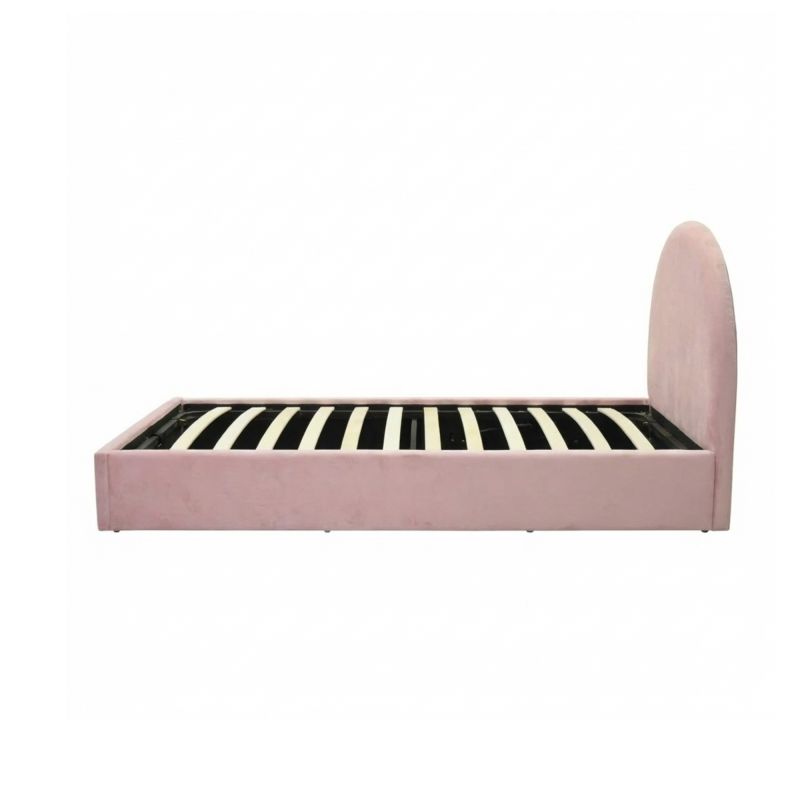Cama tapizada con almacenamiento Mim 90x190cm