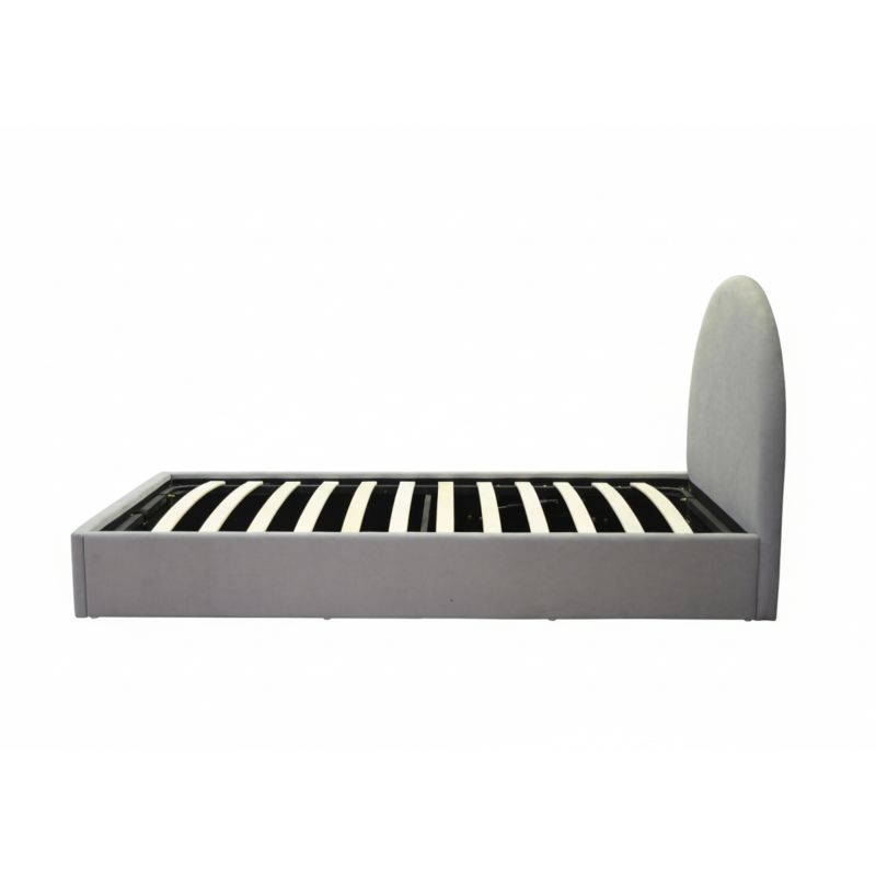 Cama tapizada con almacenamiento Mim 90x190cm