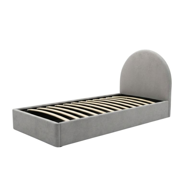 Cama tapizada con almacenamiento Mim 90x190cm