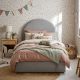 Cama tapizada con almacenamiento Mim 90x190cm