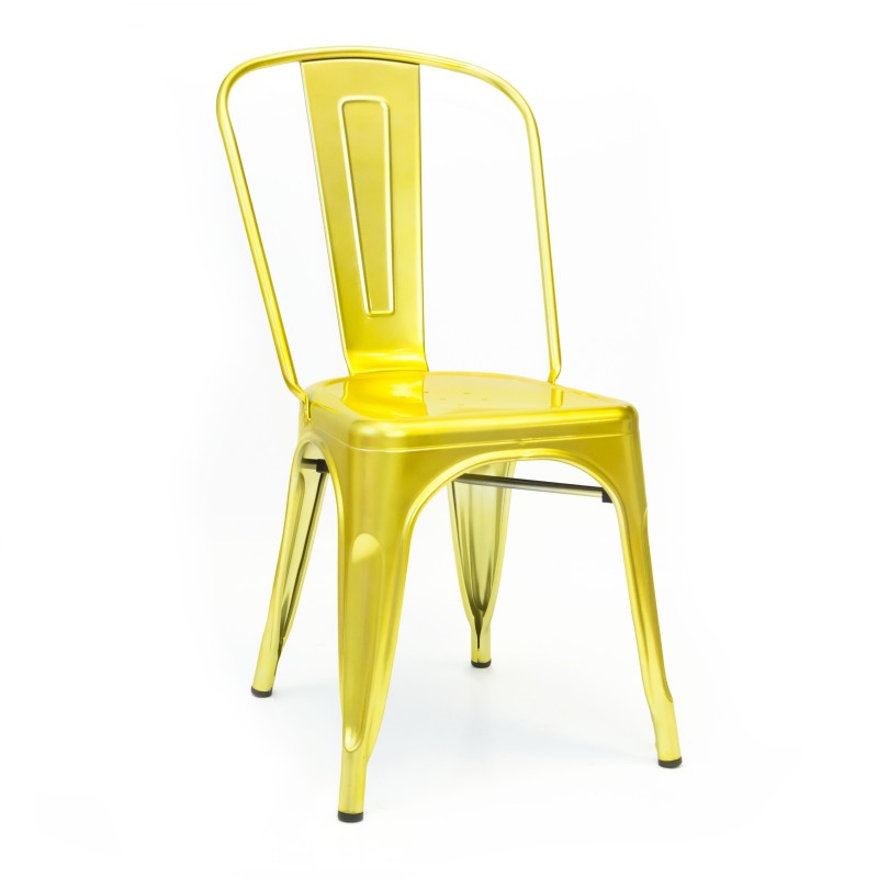 Silla industrial linx deluxe  Sillas de salón COLORES DISPONIBLES: gold, copper El paquete cabe en el ascensor: si - el paquete