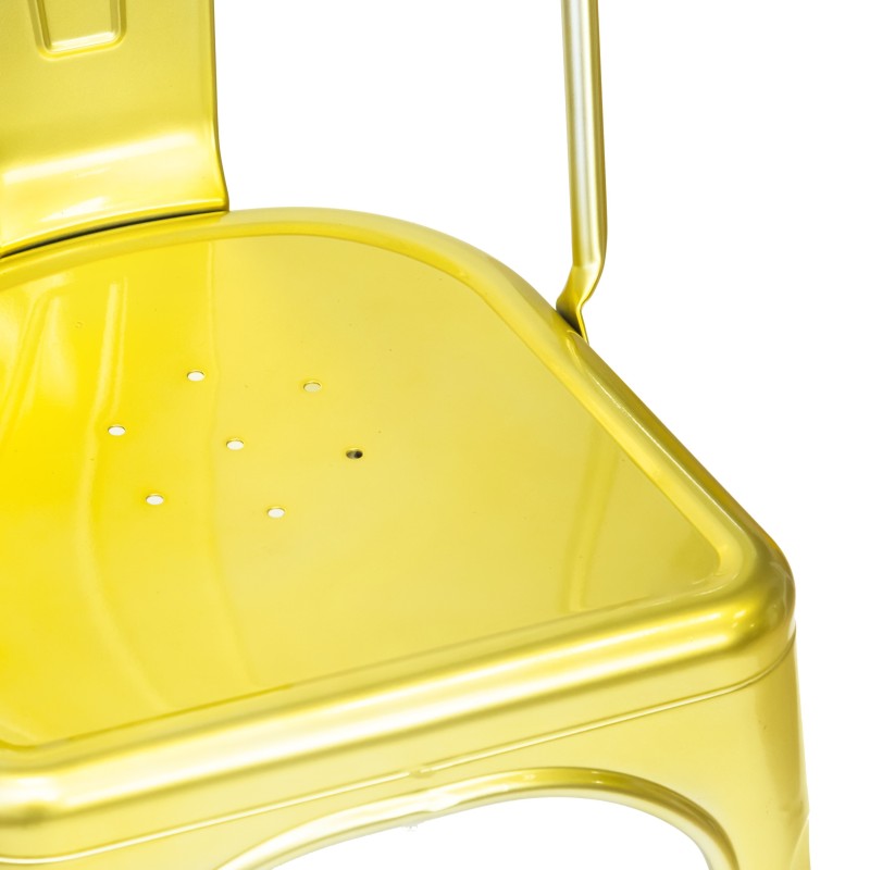 Silla industrial linx deluxe  Sillas de salón COLORES DISPONIBLES: gold, copper El paquete cabe en el ascensor: si - el paquete