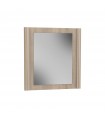 Wonder Wood espelho pequeno 60x60x1,4 cm