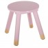 Taburete baby pink  Decoración Infantil Mesitas, sillas y Pupitres    Muemue - Muebles