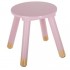 Taburete baby pink Decoración Infantil Mesitas, sillas y Pupitres Muemue - Muebles