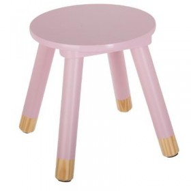Taburete baby pink  Decoración Infantil Mesitas, sillas y Pupitres    Muemue - Muebles