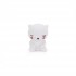 OURS EN PELUCHE BLANC LED  DECORATION  The package fits in the