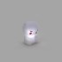 LED OSITO BLANCO  Decoración Infantil Guirnaldas y lamparas  Color: blanco; Material Principal: abs; Medida producto alto: 90mm;