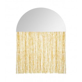 Claire mirror fringes 34x25x0,3cm