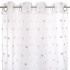 Pompon cortina para crianças 240x140cm