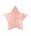 Star alfombra rosa peluche 95x90cm
