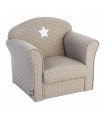 Star sillón infantil estrella 49x35,2x44cm
