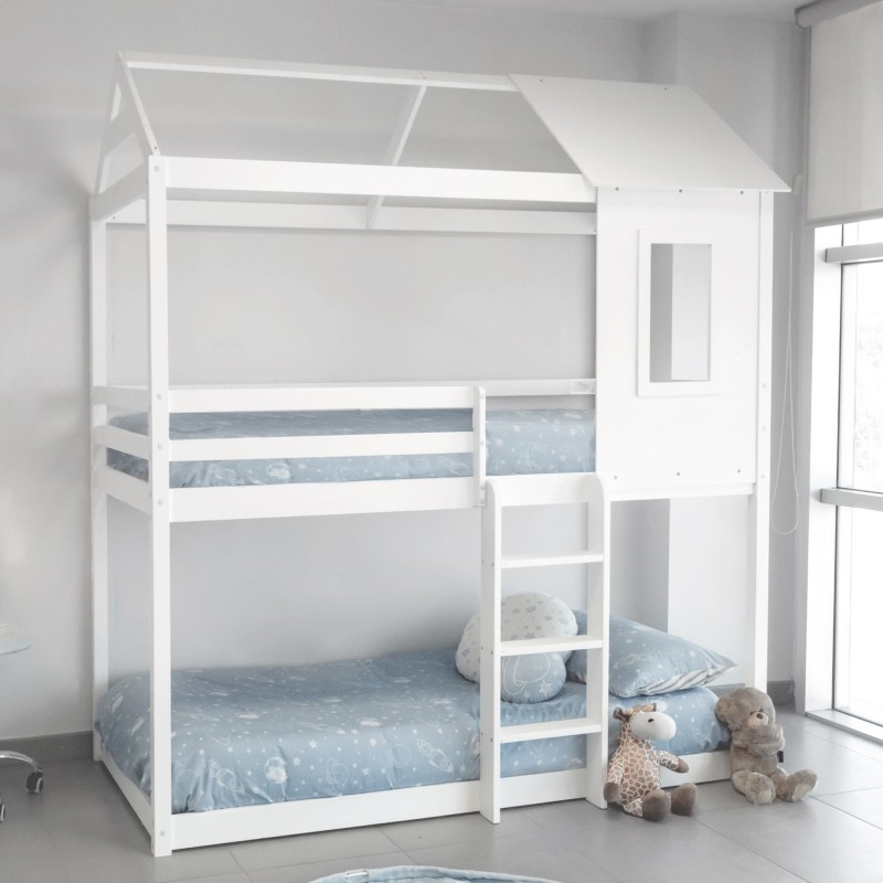 Bettbezug set 3 Teile pack von 2 + Kissen Geschenk Baumwolle 90x190cm