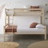 Dreifach-Etagenbett aus Holz Peter 135 cm