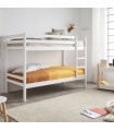 Kinder-Etagenbett aus Holz weiß Tiana 90x190/90x190cm