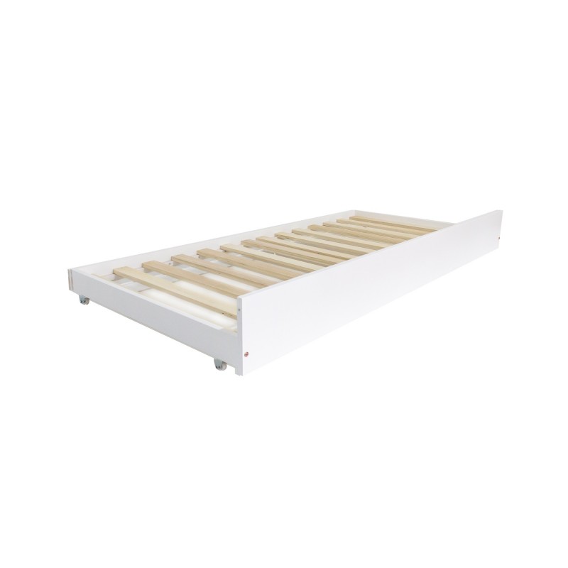 Pull-out bed in wood for children Popins 90x180 cm