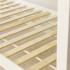 Lit superposé maison en bois Happy blanche 90x190/90x190cm