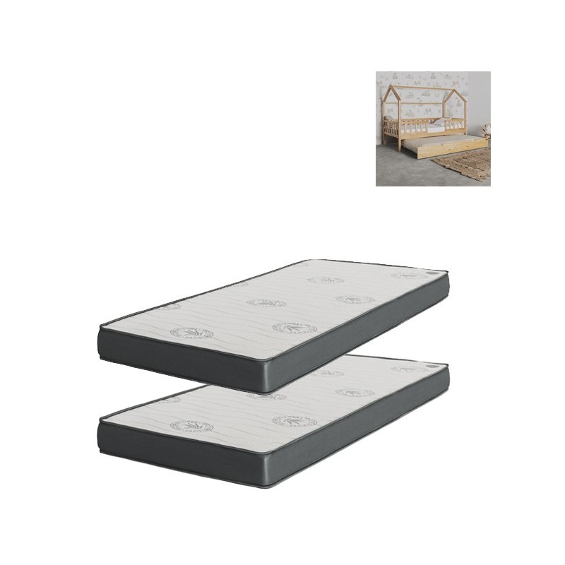 Sawyer Pack 2 mattresses:  pull-out bed or a pull-up with legs